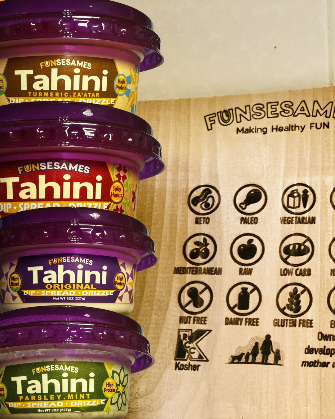 FUN Sesames Tahini | Healthy FUN | Tahini On Everything | Family Recipe