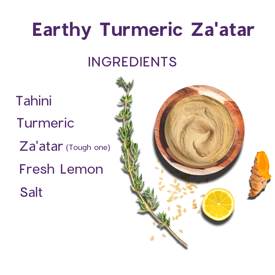 Earthy Turmeric Tahini Blend x 4 Tubs